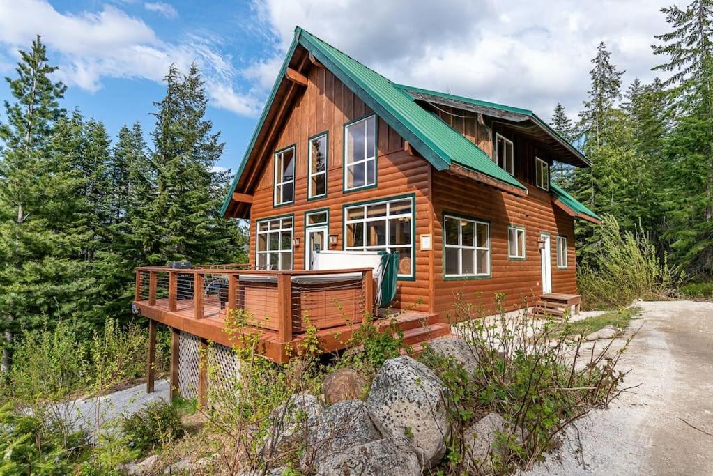 Hot Tub Cool Views: Roaring Creek Cabin Leavenworth Extérieur photo