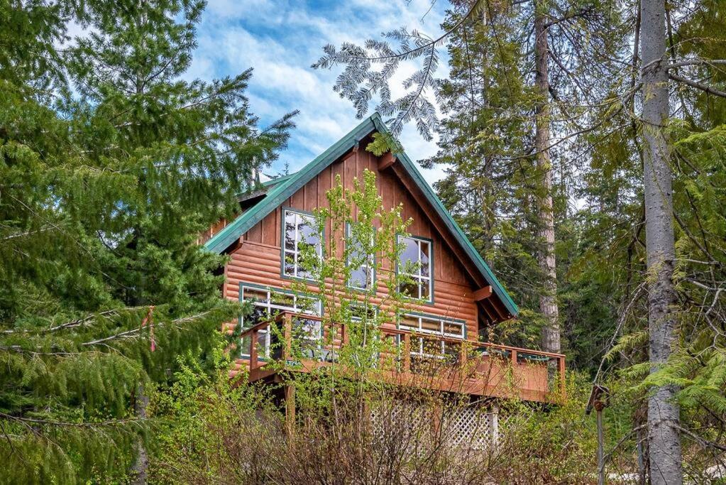 Hot Tub Cool Views: Roaring Creek Cabin Leavenworth Extérieur photo